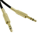 3 ft. Pro-Audio 1/4" TRS Male to Male Cable