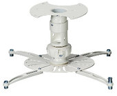 SpiroLock Projector Mount in White with 1.5" NPT Coupler