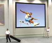 144" x 256" Heavy Duty Fast-Fold Deluxe Da-Mat Projector Screen