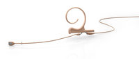 d:fine™ Omnidirectional Single Ear Headset Microphone with Medium Boom and TA-4F Connector for Shure, Beige