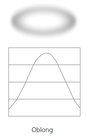 ETC SELON-9-1 9" Narrow Oval Diffusor for D60, White