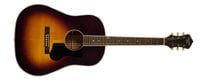 Slope Shoulder Gloss Vintage Sunburst 12th Fret Acoustic Guitar with All Solid Construction