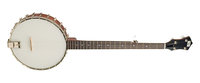 Madison Series Brown Satin Open Back Banjo with 3-Ply Maple Rim