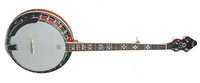 Songster Flathead Resonator Banjo with Brass Tone Ring