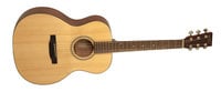 Gloss Natural 000-Style Acoustic Guitar with Adirondack Spruce Top