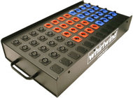 20-Channel Microphone Spltter with 1 Parallel, 1 Isolated Out, Ground Lift Switch