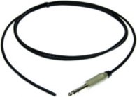 30 ft. Excellines 1/4" TRS to Blunt Cut End Patch Cable