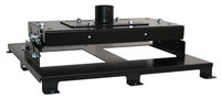 Heavy-Duty Ceiling Projector Flush Mount in Black, 250 lbs Wt. Cap.