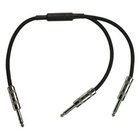 2' TRS Male to 2 RCA Male Cable