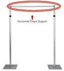 7' - 12' Adjustable Horizontal Drape Supports for Standard Pipe & Base Systems