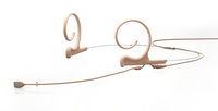 d:fine™ Omnidirectional Dual Ear Headset Microphone with Medium Boom in Beige