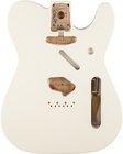 Telecaster Body Olympic White SH Alder Electric Guitar Body with Vintage Bridge Mount