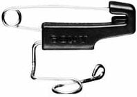 6-Pack of Safety Pin Clips for ECM77 Microphones