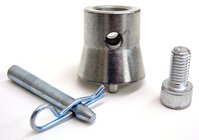 Universal Junction Half Conical Couplers for F24, 4 Pack