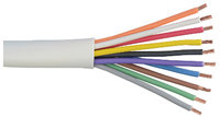 1000 ft. Reel of Commercial-Grade General Purpose 22 AWG 10-Conductor Plenum Cable with White Jacket