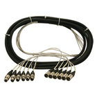 25' 24-Channel MT Series XLRF to XLRM Snake