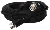 Speco Technologies CBL25BB 25' ft Video Power Cable with BNC Connectors