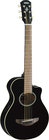 Black 3/4-Size Acoustic/Electric Travel Guitar with System 68 Pickup