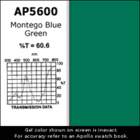 20" x 24" Sheet of Montego Blue Green Gel