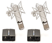 Miktek Audio CV4MP Matched Pair of Large Diaphragm Multi-Pattern Tube Condenser Microphone