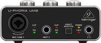 Audiophile 2x2 USB Audio Interface with XENYX Mic Preamplifier