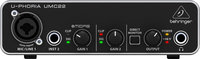 2x2 USB 2 Interface 28K, Midas Preamp