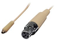 4 ft Cable for HMD1000-BG for use with Shure Bodypacks