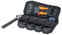 1600 Series 6-Piece Broadcast Crimp Tool and Coax Die Set Kit
