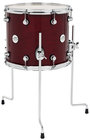 DW DDLG1214TTCS 12" x 14" Design Series Floor Tom in Cherry Stain Finish