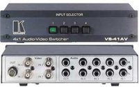 4x1 Video / Stereo Audio Switcher