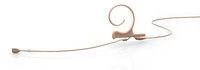 d:fine Single-Ear Long-Boom Cardioid Headset Microphone Wired with Shure TA4F in Beige