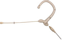 Single-Ear Omnidirectional Earset Microphone for Electro-Voice in Beige