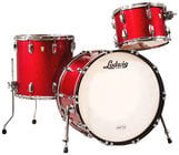 Classic Maple Fab 22 3 Piece Shell Pack in Red Sparkle: 13", 16" Toms, 14"x22" Bass Drum