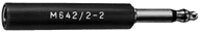 1/4" Male MIL-Type Phone Plug, 3-conductor