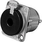 1/4" Female Locking Phone Panel Jack, 2-conductor
