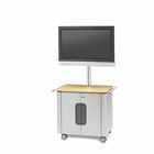 Flat Panel Cabinet Cart for 32"-50" Flat Panel Monitors