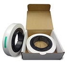 1" x 500 Roll of White Leader Tape in Returnable Box