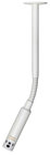 Audix M40W6 Miniature High-Output Ceiling Microphone with 6" Gooseneck, White
