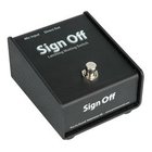 Sign Off Latching Microphone On/Off Footswitch