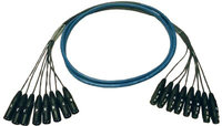 15' 24-Ch Fan-Fan XLR Multitrack Snake