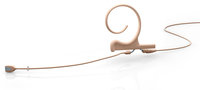 d:fine™ Omnidirectional Single Ear Headset Microphone with Medium Boom and TA5F Connector for Lectrosonics in Beige