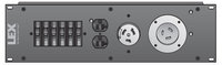 Rack Mount Power Distribution, CS52 In and Thru, (9) 5-20 Duplex Receptacles