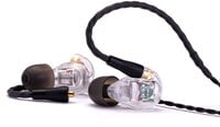 High-Performance Triple Driver Earphone Monitors with Removable Cable