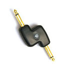 Audio Adapter, 1/4" Male - 1/4" Male Mono Offset