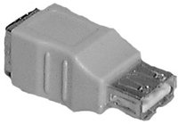 Type A Female to Type B Male USB Passive Adapter