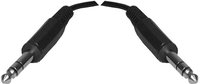6 ft Gold-Plated 1/4" Stereo Male to Male