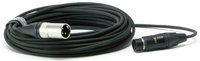 HQ XLRM-XLRF 3-Pin Microphone Cable
