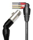Mic Cable with Swivel XLR Connectors, 25 Ft