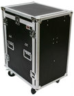 ATA 12-Unit Mixer Rack and 16-Unit Amplifier Rack with Casters and Table Attachment