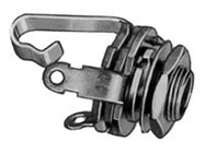 1/4" TS-F Open Frame jack with Nut and Washer, Open Circuit